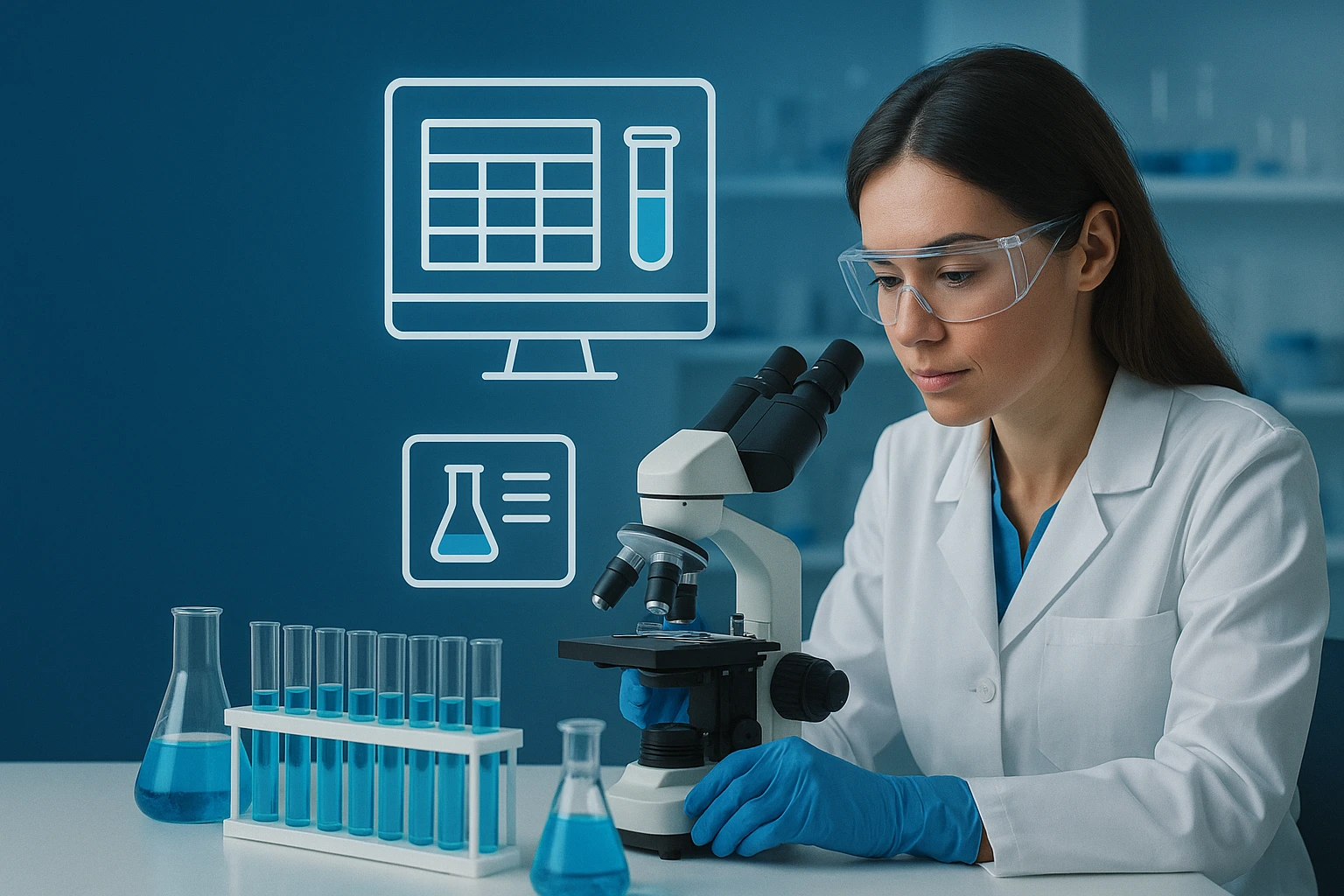LabPi LIMS Dashboard Example